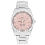 Rolex Air-King 114210 Salmon 3-6-9 Dial 34mm Stainless Steel Oyster Bracelet