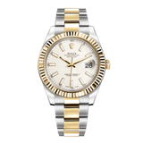 Rolex Datejust II 116333 41mm Ivory Dial Two-Tone Oyster Bracelet Watch
