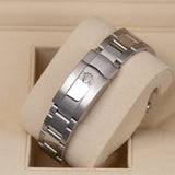 Rolex Datejust 116234 36mm Stainless Steel & 18K White Gold Silver Diamond Dial Oyster Bracelet