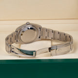 Rolex Datejust 116234 36mm Stainless Steel & 18K White Gold Silver Diamond Dial Oyster Bracelet
