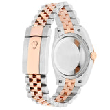 Rolex Datejust 36 Reference 126201 White Index Dial Stainless Steel and 18kt Rose Gold Jubilee Bracelet