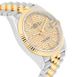 Rolex Datejust 36 Ref. 126233-0039 Champagne Fluted Motif Dial Two-Tone Jubilee Bracelet 2023