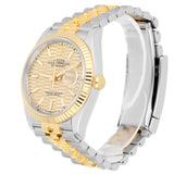 Rolex Datejust 36 Ref. 126233-0039 Champagne Fluted Motif Dial Two-Tone Jubilee Bracelet 2023