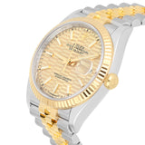 Rolex Datejust 36 Ref. 126233-0039 Champagne Fluted Motif Dial Two-Tone Jubilee Bracelet 2023