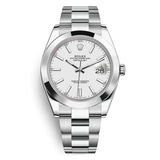 Rolex Datejust 41 126300-0005 White Dial Oyster Steel Watch