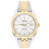 Rolex Datejust 41 126333-0002 Silver Dial Jubilee Two-Tone Watch 2025