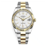 Rolex Datejust 41 126333-0015 White Dial Yellow Rolesor Oyster Bracelet