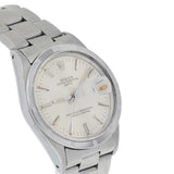 Rolex Oyster Perpetual Date 15010 Silver Dial Stainless Steel Watch 1983