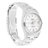Rolex Oyster Perpetual Date 34mm Stainless Steel Silver Dial Ref. 15200