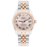 Rolex Datejust 31 Ref. 178271 Two-Tone Steel and Rose Gold Pink Dial Jubilee Bracelet Watch