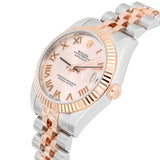 Rolex Datejust 31 Ref. 178271 Two-Tone Steel and Rose Gold Pink Dial Jubilee Bracelet Watch
