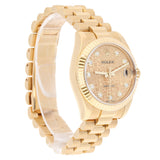 Rolex Datejust 178278 31mm Champagne Dial 18K Yellow Gold President Bracelet Watch 2009