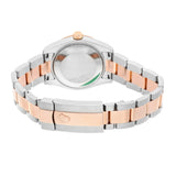 Rolex Ladies Datejust 31mm Reference 178341-0010 Chocolate Dial Diamond Bezel Stainless Steel and 18kt Rose Gold