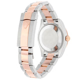Rolex Datejust 31 Ref. 178341 Dark Blue Dial Diamond Bezel Steel and 18kt Rose Gold Oyster Band