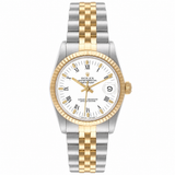 Rolex Datejust 31mm Ref. 68273 White Roman Dial Two-Tone Jubilee Bracelet