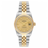 Rolex Datejust 68273 31mm Champagne Dial Two-Tone Jubilee Bracelet Watch