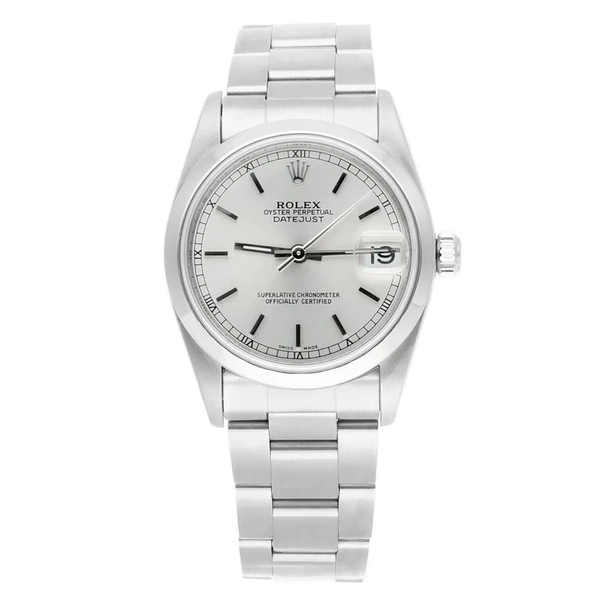 Rolex Datejust 31 Reference 78240 Silver Dial Stainless Steel Oyster Bracelet Ladies Watch