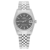 Rolex Datejust 31mm Ref. 68274 Grey Tapestry Dial with White Gold Bezel on Jubilee Bracelet circa 1990