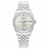 Rolex Datejust 31 Reference 68274 Silver Dial Stainless Steel with White Gold Bezel