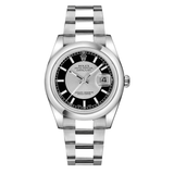 Rolex Datejust 36 Reference 116200 Black Silver Dial Stainless Steel Oyster Bracelet