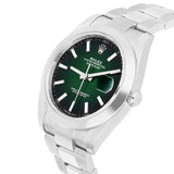 Rolex Datejust 41 126300-0025 Green Ombré Dial Stainless Steel Oyster Watch