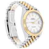 Rolex Datejust 41 126333-0016 White Dial Jubilee Two-Tone Yellow Gold and Stainless Steel Watch