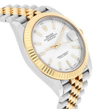 Rolex Datejust 41 126333-0016 White Dial Jubilee Two-Tone Yellow Gold and Stainless Steel Watch