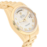 Rolex Day-Date 118238 36mm Yellow Gold Presidential Ivory Pyramid Dial Watch