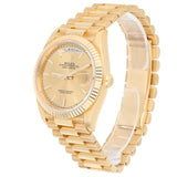 Rolex Day-Date 36 128238-0081 18K Yellow Gold President Bracelet Champagne Dial