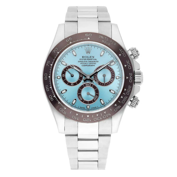 Rolex Cosmograph Daytona 116506-0001 Glacier Ice Blue Dial 40mm Platinum