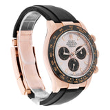Rolex Cosmograph Daytona 116515LN 40mm Sundust Dial Everose Gold Oysterflex Watch
