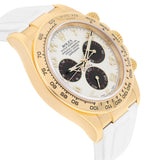 Rolex Cosmograph Daytona 116518 40mm White Dial Yellow Gold Watch 2013