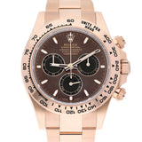 Rolex Cosmograph Daytona 126505-0005 40mm 18k Rose Gold Oyster Bracelet Chocolate Dial