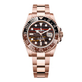Rolex GMT-Master II 126715CHNR-0002 Tiger Iron Dial 40mm Everose Gold Oyster Bracelet