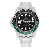 Rolex GMT-Master II 126720VTNR Sprite Left-Hand 40mm Black Dial Jubilee Bracelet