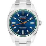 Rolex Milgauss 116400GV Blue Dial 40mm Stainless Steel Watch 2021