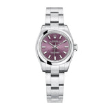 Rolex Oyster Perpetual 176200-0016 Purple Dial 26mm Watch
