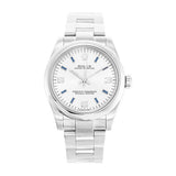 Rolex Oyster Perpetual 177200-2 Silver Dial 31mm Steel Watch