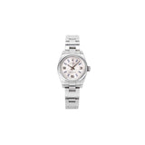 Rolex Oyster Perpetual 176200-2 Silver Arabic Dial 26mm Watch