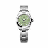 Rolex Oyster Perpetual 28 276200-0006 Pistachio Dial Oystersteel