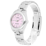 Rolex Oyster Perpetual 28 Ref. 276200-0009 Candy Pink Dial Stainless Steel