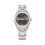 Rolex Oyster Perpetual 177200-0018 Grey Dial 31mm Steel Watch