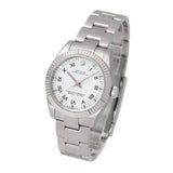 Rolex Oyster Perpetual 177234 31mm Steel and 18k White Gold, White Dial