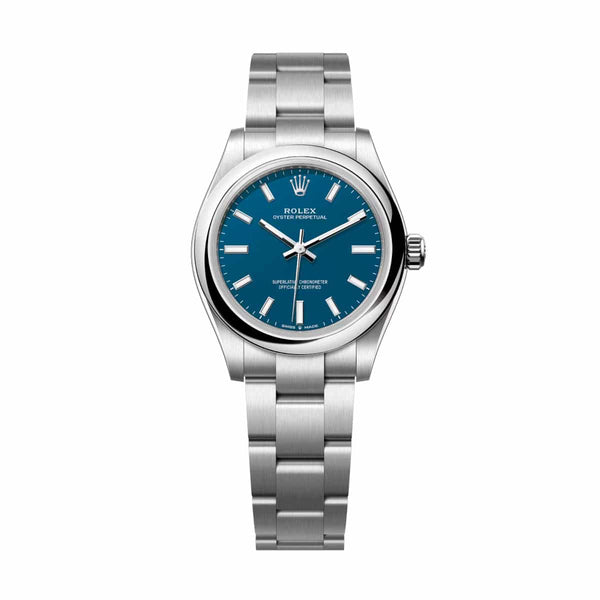 Rolex Oyster Perpetual 31 277200-0017 Med Blue Dial Oystersteel Oyster Bracelet