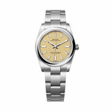 Rolex Oyster Perpetual 34 ref. 124200-0007 Beige Dial Oystersteel Oyster Bracelet