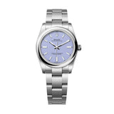 Rolex Oyster Perpetual 34 Reference 124200-0008 Lavender Dial Oystersteel Oyster Bracelet