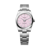 Rolex Oyster Perpetual 34 124200-0009 Candy Pink Dial Oystersteel Oyster Bracelet