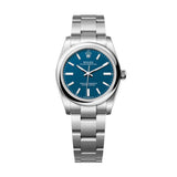Rolex Oyster Perpetual 34 124200-0011 Medium Blue Dial Oystersteel Oyster Bracelet