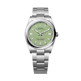 Rolex Oyster Perpetual 36 Reference 126000-0011 Pistachio Dial Oystersteel