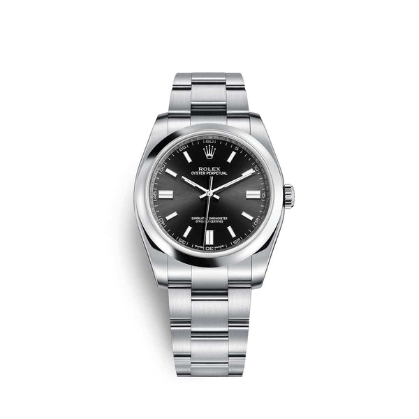 Rolex Oyster Perpetual 36 Reference 116000-0013 Black Dial Oystersteel Watch